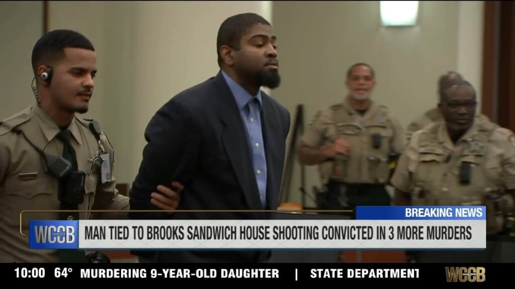 Man Tied To Brooks Sandwich House Shooting Convicted In 3 More Murders