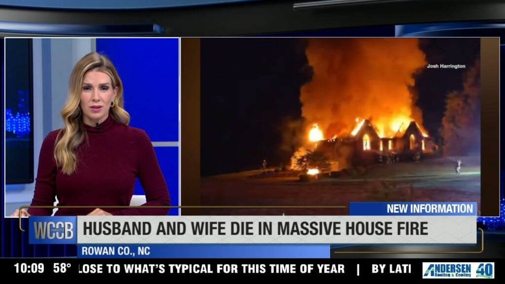 Husband And Wife Die In Massive House Fire