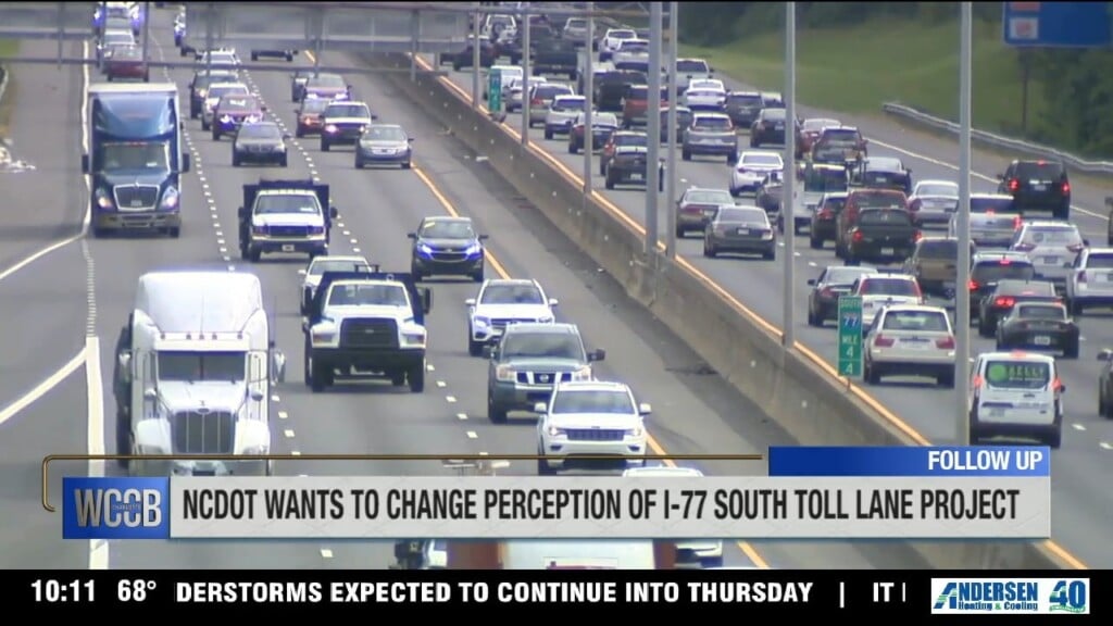 Ncdot Wants To Change Perspective Of I77 Toll Lane Project