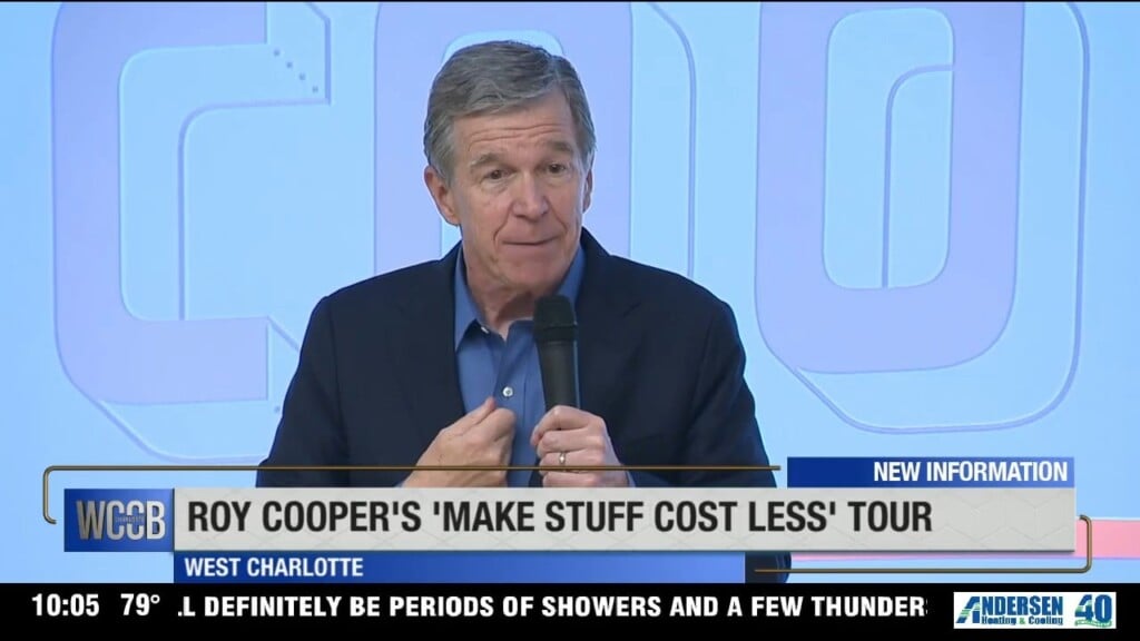 Roy Cooper Campaigns In Charlotte On Friday