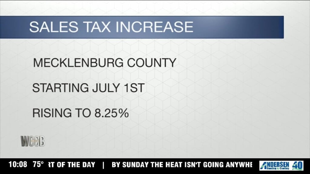Sales Tax Increase