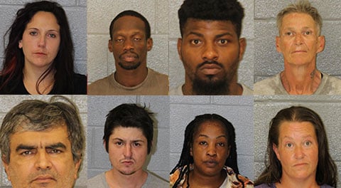 Mecklenburg County Mugshots June 8th