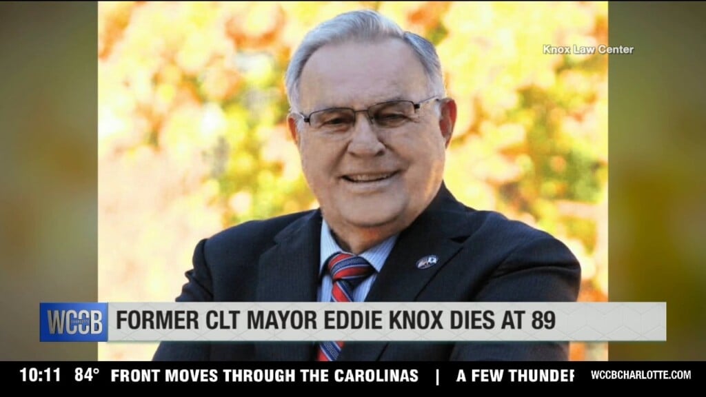 Former Charlotte Mayor Eddie Knox Dies