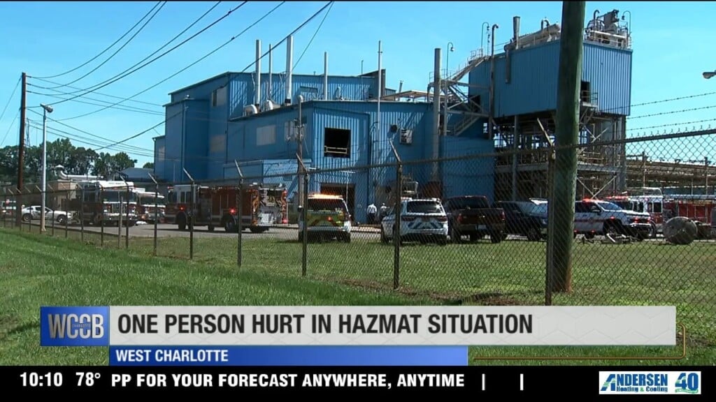 One Person Hurt In Hazmat Situation