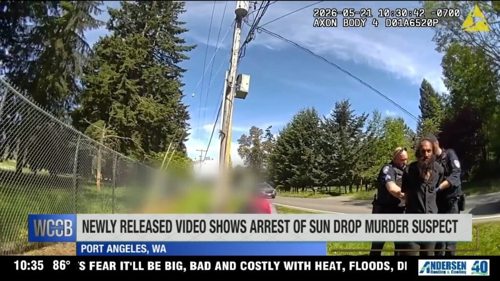 Newly Released Video Shows Arrest Of Sun Drop Murder Suspect