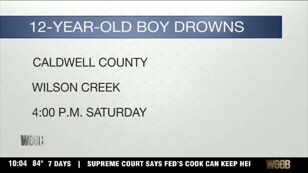 12 Year Old Boy Drowns