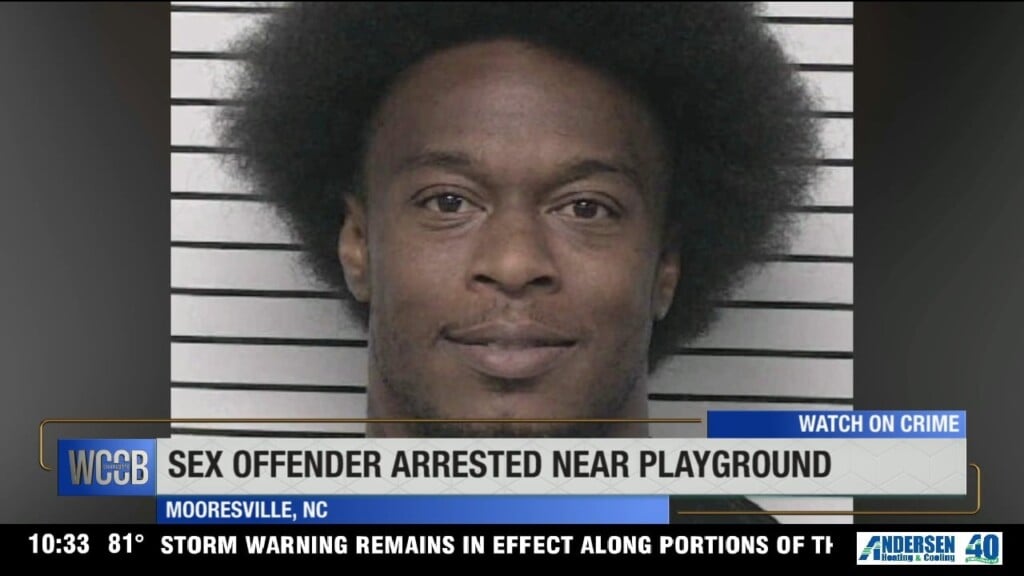 Sex Offender Arrested Near Playground