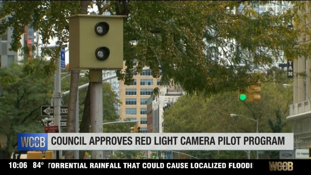 Council Approved Red Light Camera Pilot Program