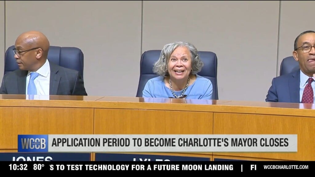 Application Period Closes To Become Interim Charlotte Mayor
