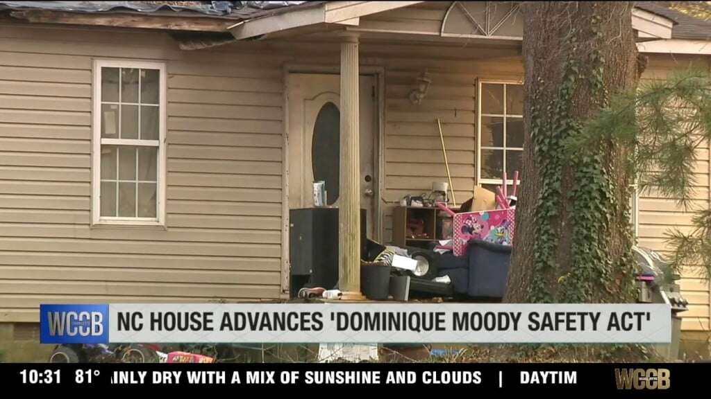 Nc House Advances Dominique Moody Safety Act