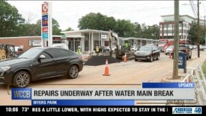 Repairs Underway After Water Main Break