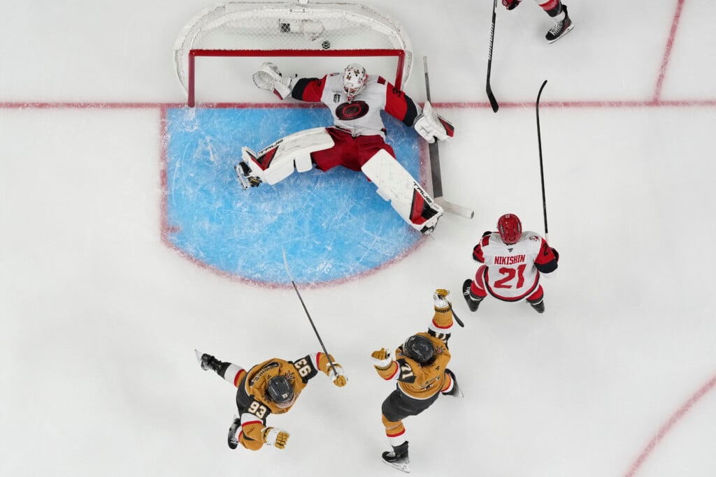 Aptopix Stanley Cup Hurricanes Golden Knights Hockey