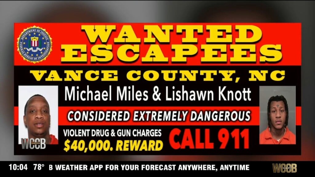 Search For Escaped Inmates Continues