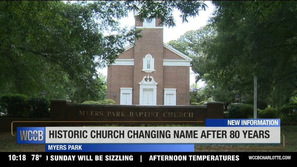 Historic Church Changing Name After 80 Years