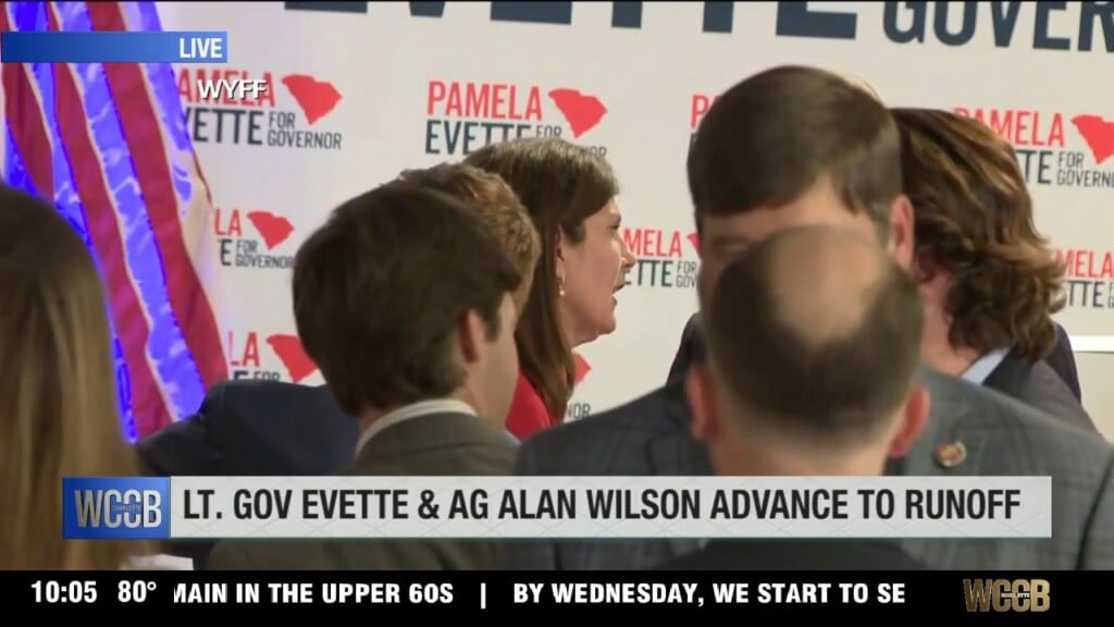 Evette And Wilson Advance To Runoff In Sc