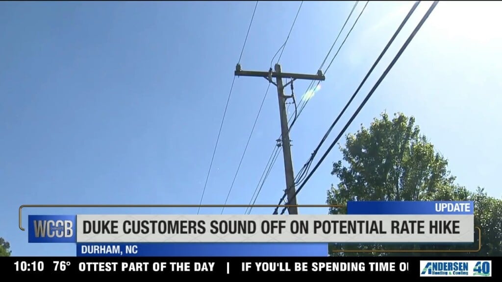Duke Energy Customers Sound Off Of Potential Rate Hike