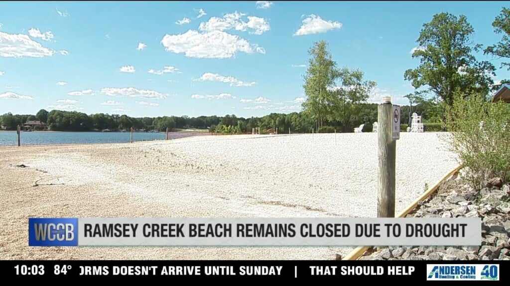 Ramsey Creek Beach Remains Closed Due To Drought