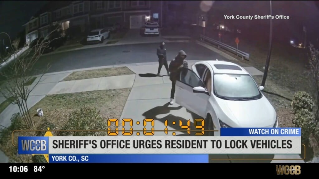 Sheriff's Office Urges People To Lock Their Vehicles