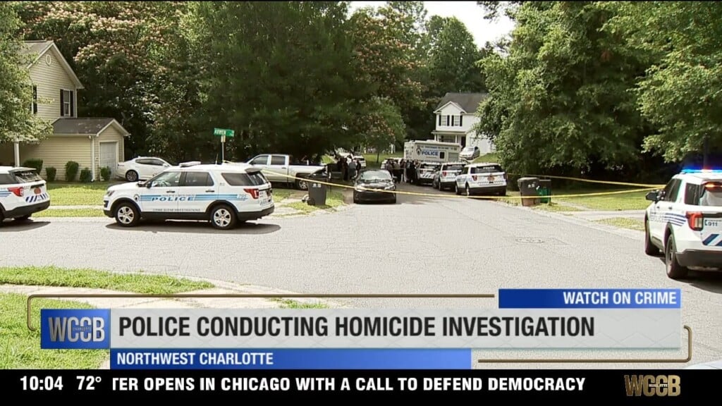 Police Conducting Homicide Investigation
