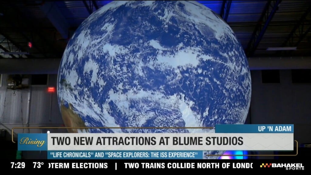 Up 'n Adam: Blume Studios New Attractions