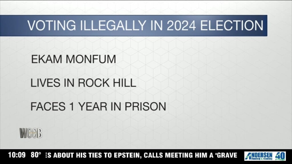 Case Of Illegal Voting In Rock Hill