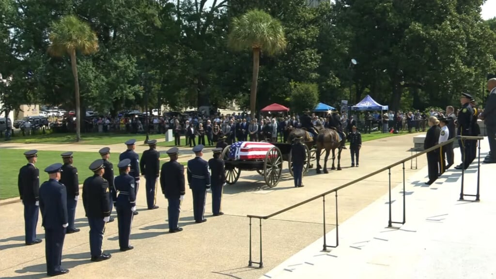 Sen Lindsey Graham Columbia Sc Funeral Sevices 2026 07 29 At 1124