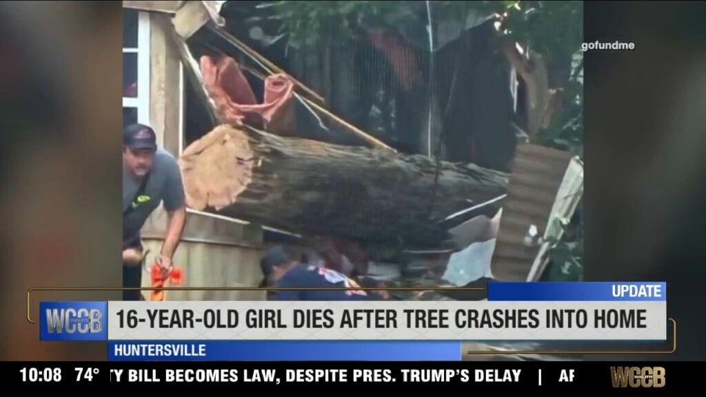 16yo Girl Dies After Tree Crashes Into Home