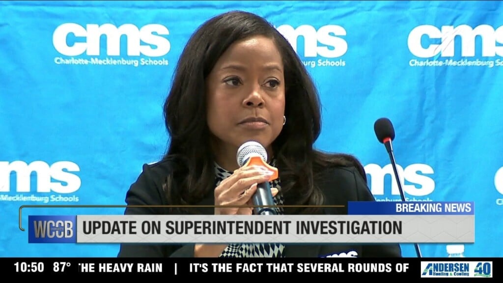 Update On Cms Supt. Investigation