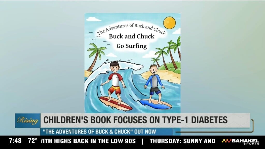 "the Adventures Of Buck And Chuck" For Type 1 Diabetes Awareness