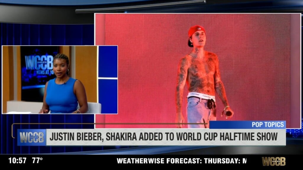 Justin Bieber, Shakira Added To World Cup Halftime Show