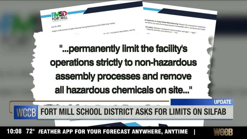 Fort Mill School District Asks For Limits On Silfab