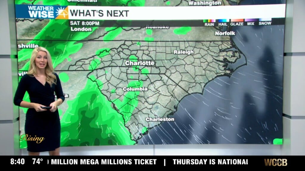 Comfortable End To July With Rain Increasing Late Weekend