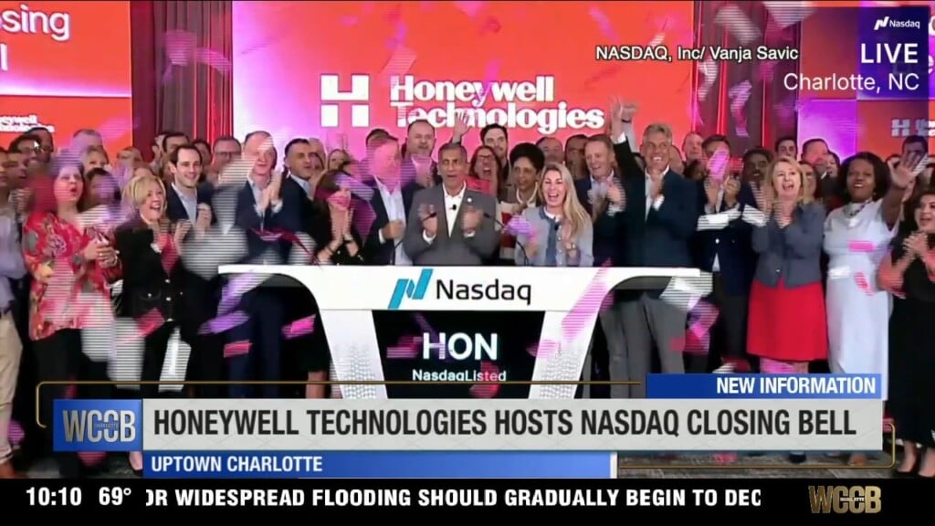Honeywell Hosts Nasdaq Closing Bell