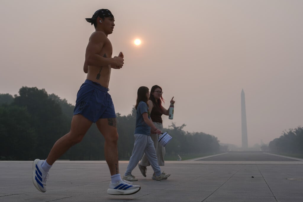 Climate Wildfires Smoke Washington