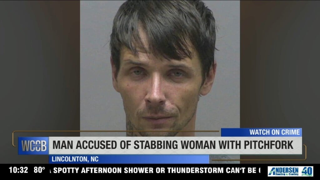 Man Accused Of Stabbing Woman With Pitchfork