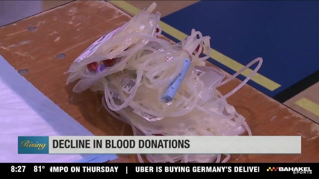 Red Cross And Blood Shortage