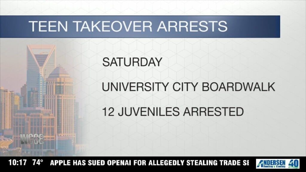 Teen Takeover Arrests