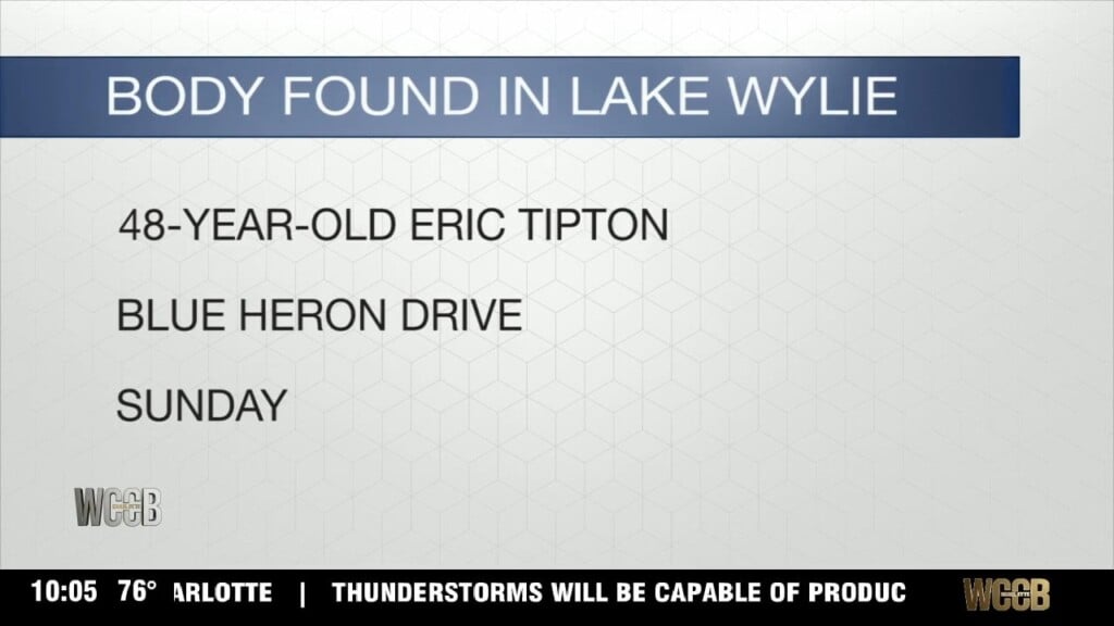 Body Found In Lake Wylie