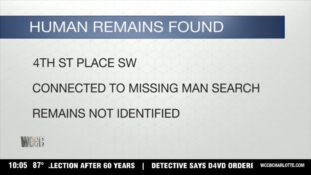 Human Remains Found