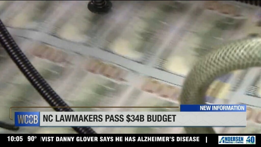 Nc Lawmakers Pass $34b Budget