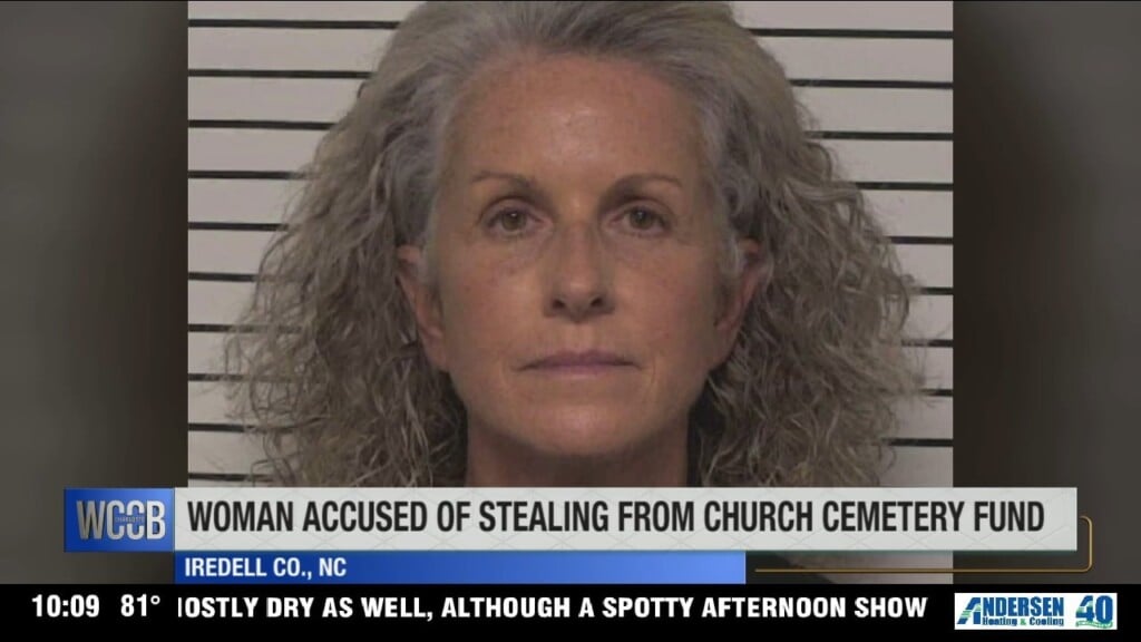Woman Accused Of Stealing From Church Cemetery Fund