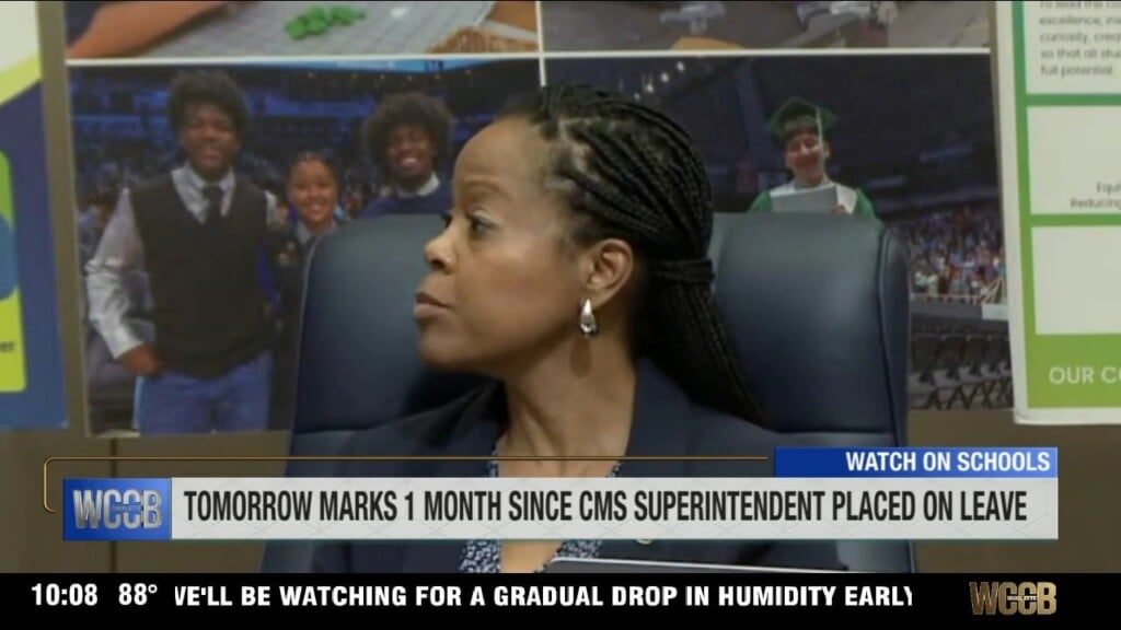 1 Month Since Cms Supt Placed On Leave