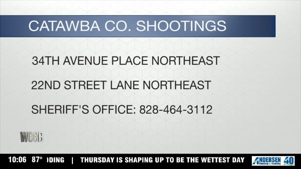 Catawba Co. Shootings