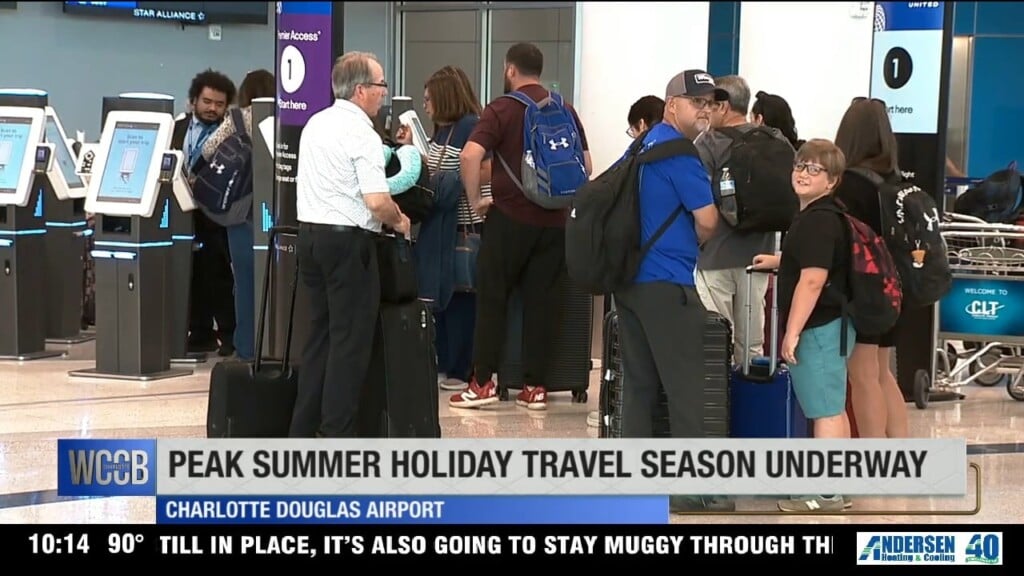 Peak Summer Holiday Travel Season Underway