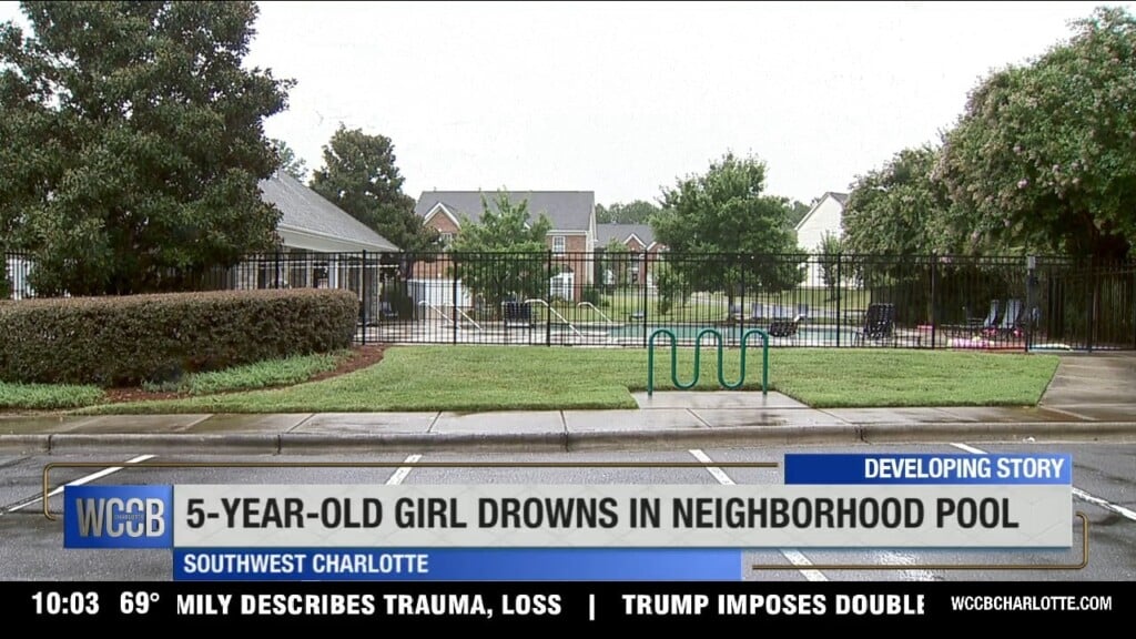 5 Year Old Girl Drowns In Neighborhood Pool