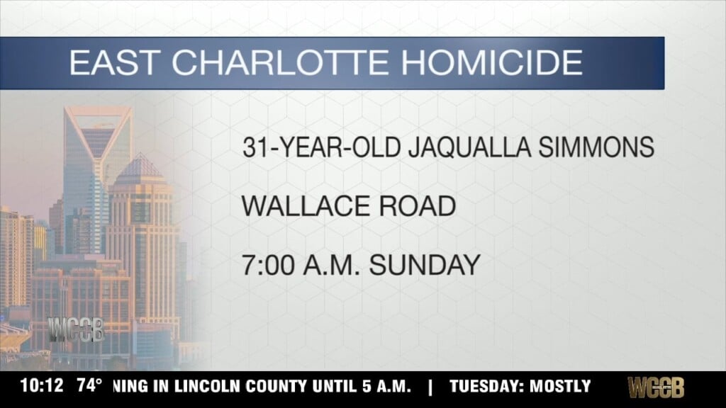 East Charlotte Homicide