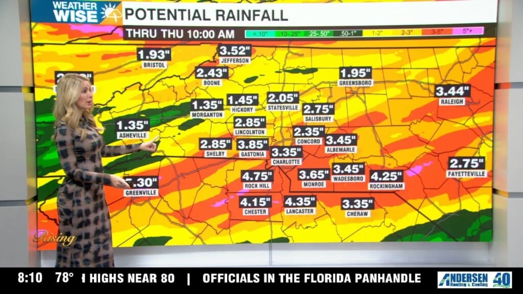 Midweek Widespread Rain With Isolated Flooding