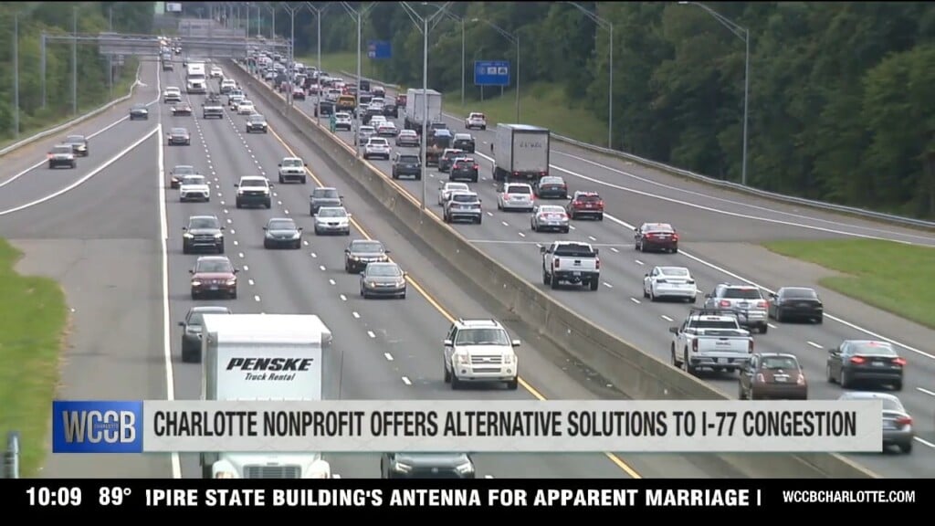 Clt Nonprofit Offers Alternatives To Resolve I77 Congestion