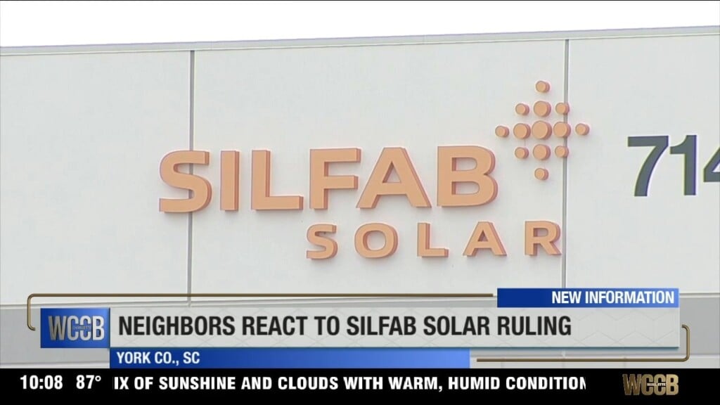 Neighbors React To Silfab Solar Ruling
