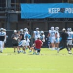 Bryce Young Training Camp Drills